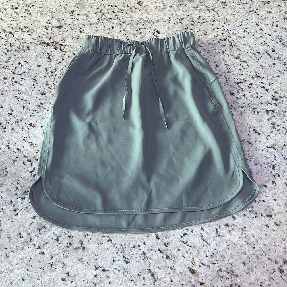 lululemon athletica Grey Mini Skirt